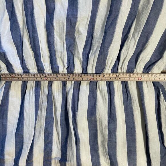 Altar'd State Blue and White Halter Mini Sundress. Size Medium - Picture 4 of 12